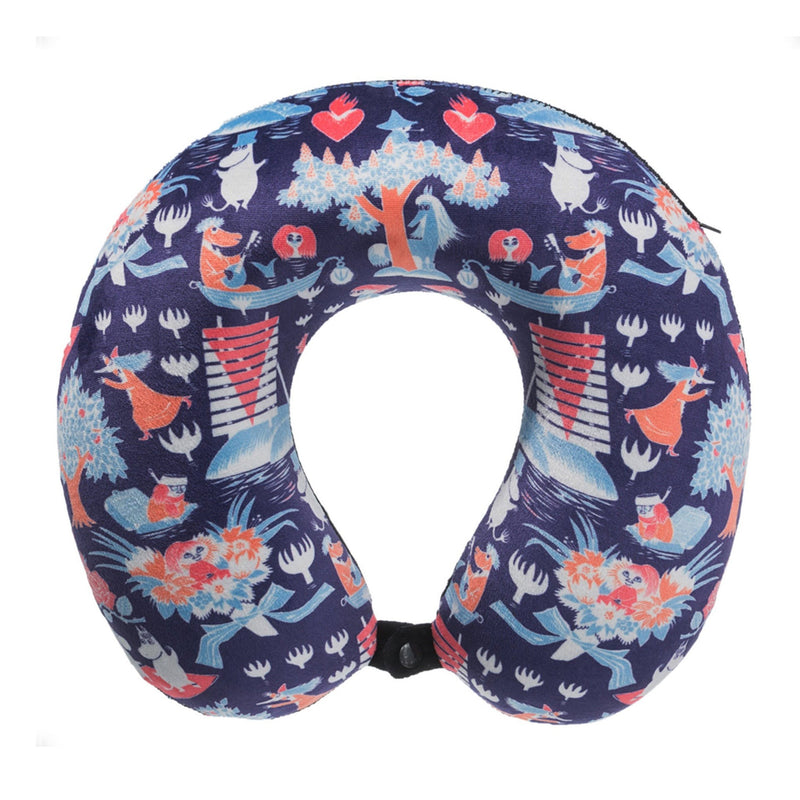 Memory Foam Travel Neck Pillow - Moomin Tove