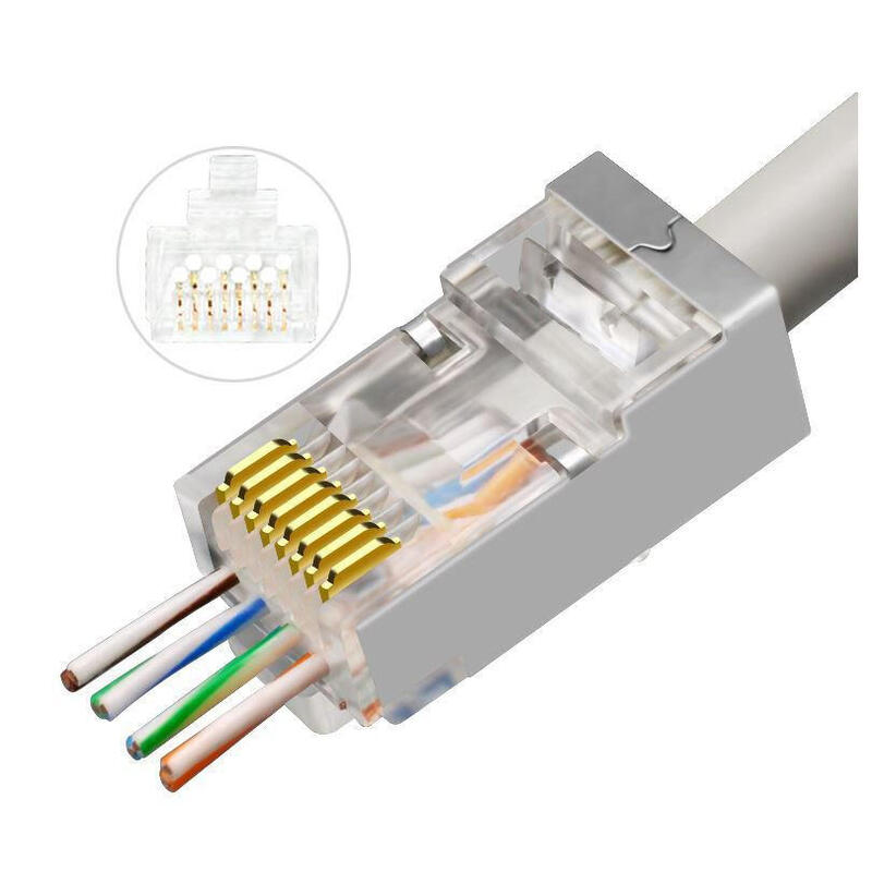 Microconnect KON512-50EZ Connector RJ45 Silver