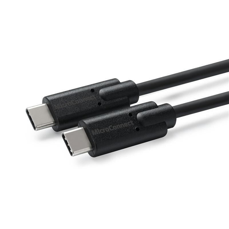 Microconnect USB3.2CC1.5 USB Cable USB 3.2 Gen 2 (3.1 Gen 2) 1,5M USB C Black