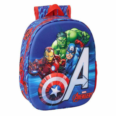 Backpack 3D Vengadores Avengers Marvel 33CM — image 1