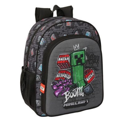Backpack Graffiti Minecraft 38CM Adaptable — image 1