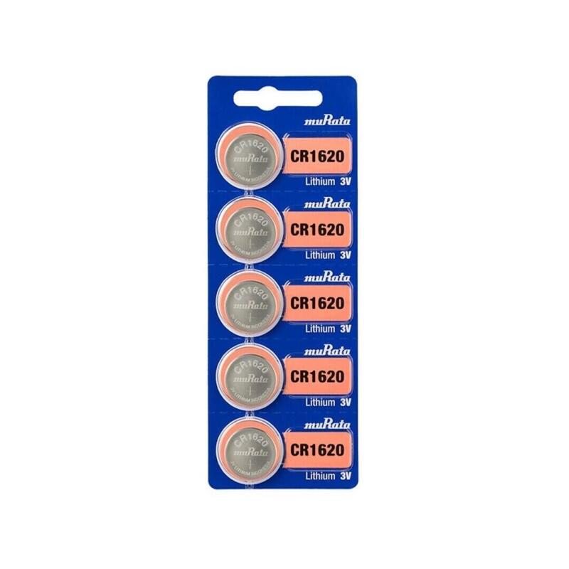 Murata Battery Button Litio CR1620 3V BLISTER*5