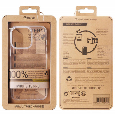 Muvit For Change Case Apple Iphone 13 Pro Recicletek Transparent — image 1