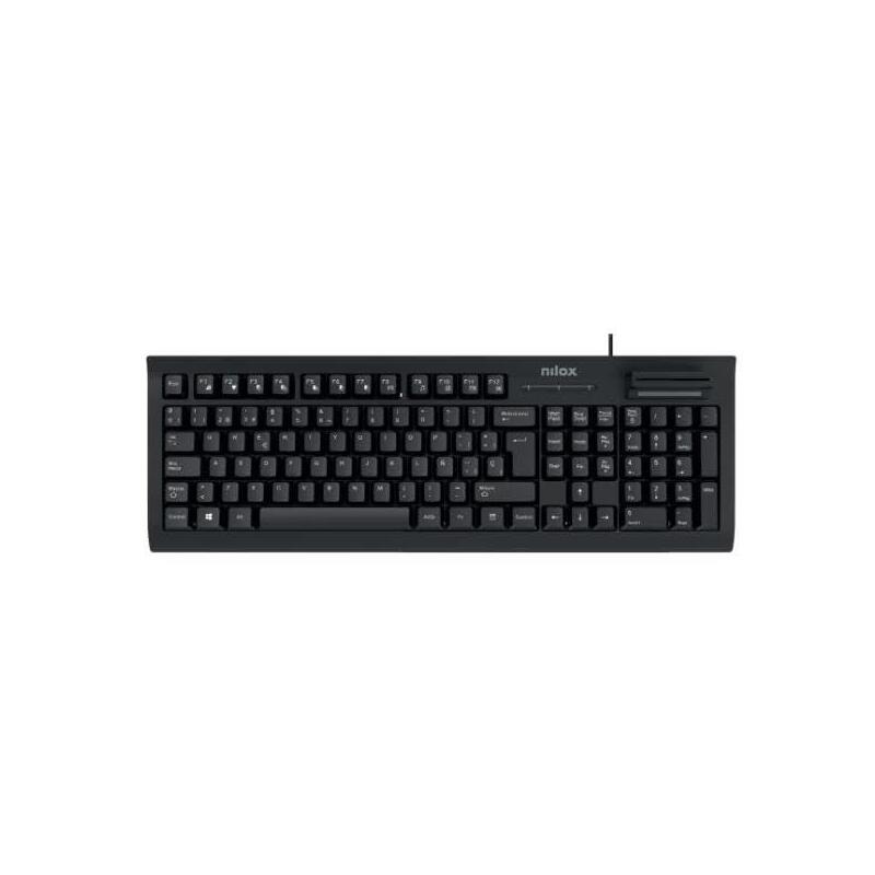 Nilox Keyboard With Integrated Smart Card Reader NXKIR00001