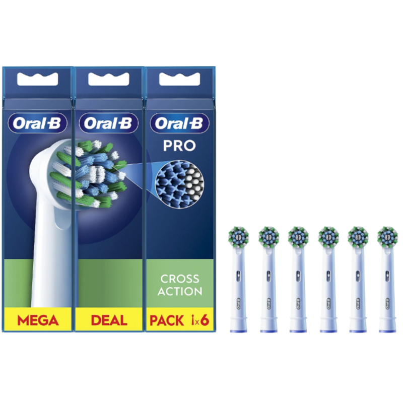Oral-b EB50RX Crossaction 6 Szt.