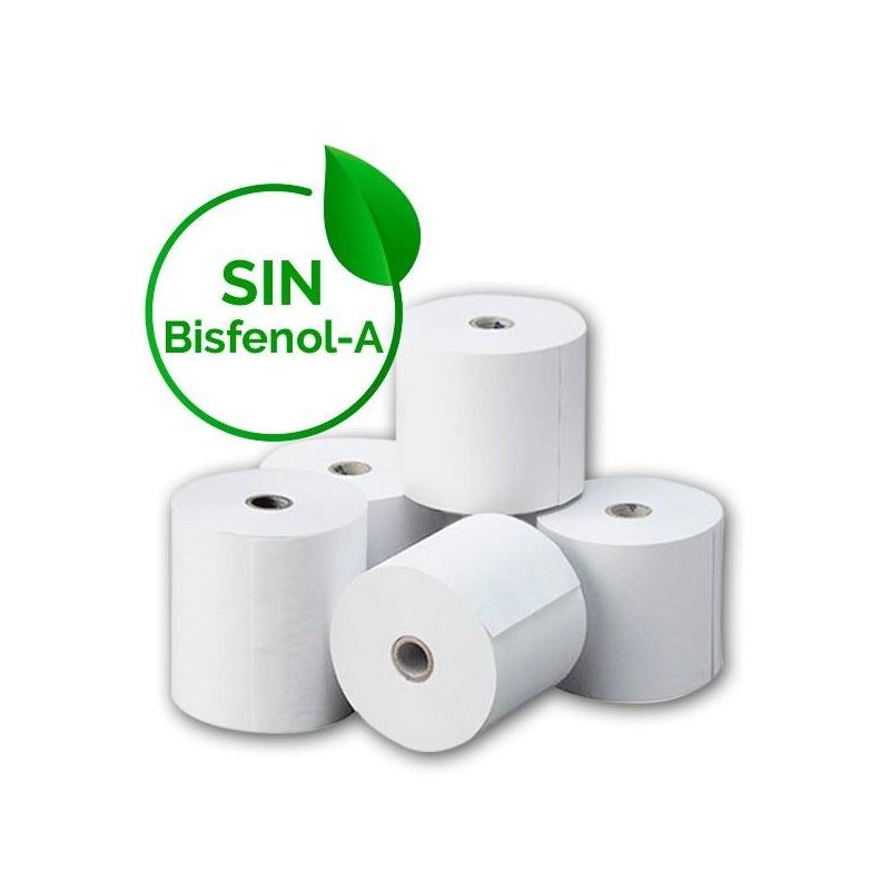 Pack 10 Rolls Palpel Thermal 57X55MM Libre Bisfenol a