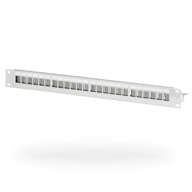 Panel Distribución Patchpanel 19 Pulgadas 1HE, 24-PORT,