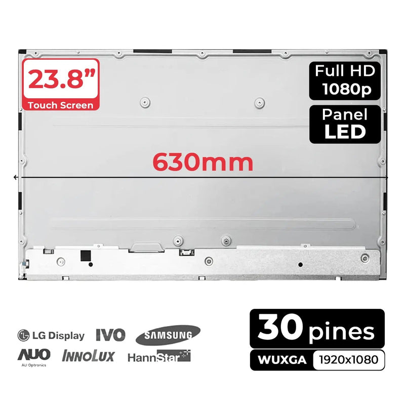 Screen LED 23.8 Msi All In One AM242TP 802ES Series MV238FHM K10 30 Pines Touchscreen