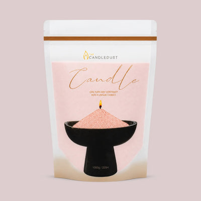 Peach Unscented Candle Sand Refill, 1kg