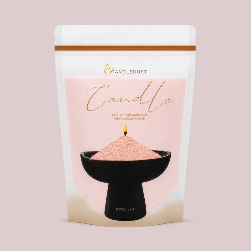 Peach Unscented Candle Sand Refill, 1kg