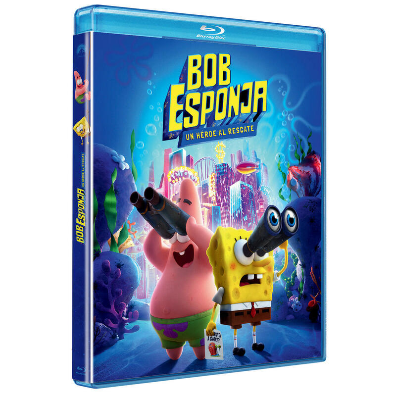 Film Bob Esponja - Héroe Rescate - Bd Blu-ray