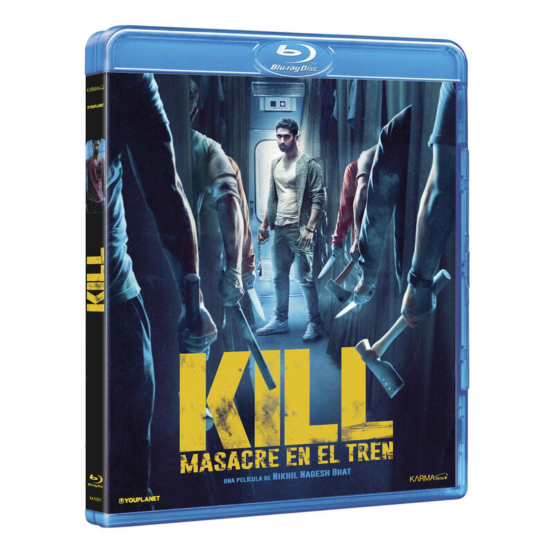 Film Kill. Masacre Tren - Bd Blu-ray