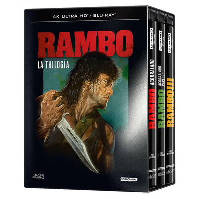 Film Rambo - Trilogía (4K Uhd) - Bd Blu-ray — image 1