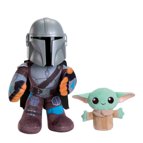 Mattel Plush Toy Star Wars Clan Dos Mandalorian And Grogu — image 1