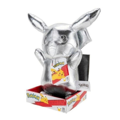 Pokemon - Plush Toy - Silver Pikachu 30CM — image 1