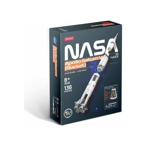 Puzzle 3D Rakieta Apollo Saturn — image 1