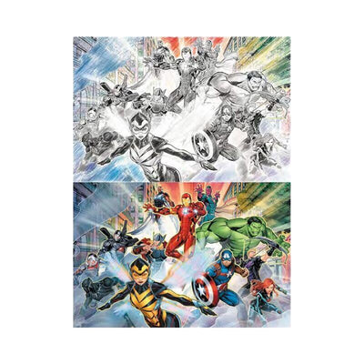 Puzzle Rascar Marvel Collage Personajes — image 1