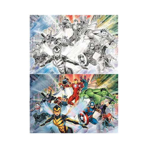 Puzzle Rascar Marvel Collage Personajes — image 1