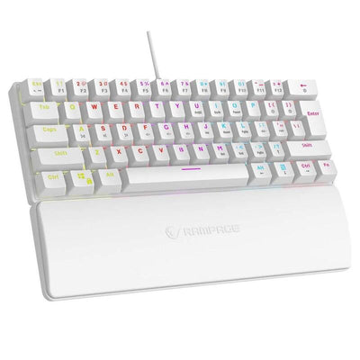 Rampage PLOWERK60 Blue Switch Biala — image 1