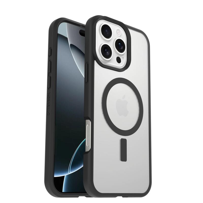 React Mags Iphone 16 Pro Max. Cl/Blk