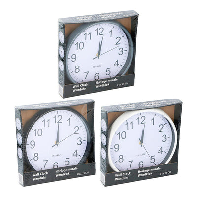 Watch Wall Ø25X3CM 3 Colours Surtidos — image 1