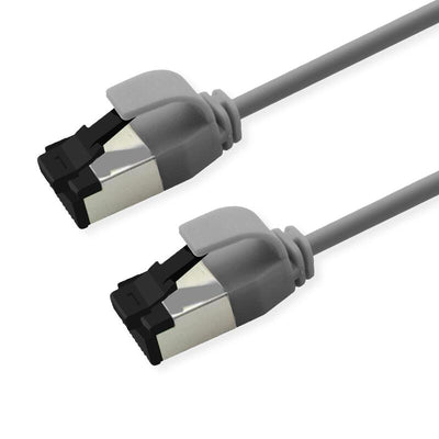 Roline S FTP Network Cable KAT.8.1, Slim, PoE, Grey 2M — image 1