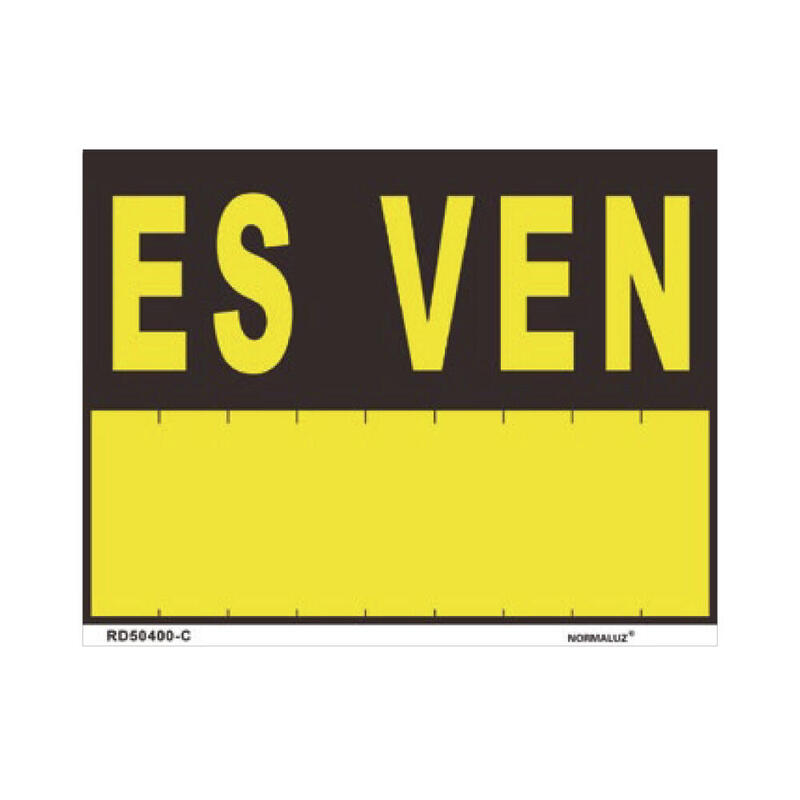 Normaluz Rotulo Es Ven (pvc 0.4MM) 35X45CM