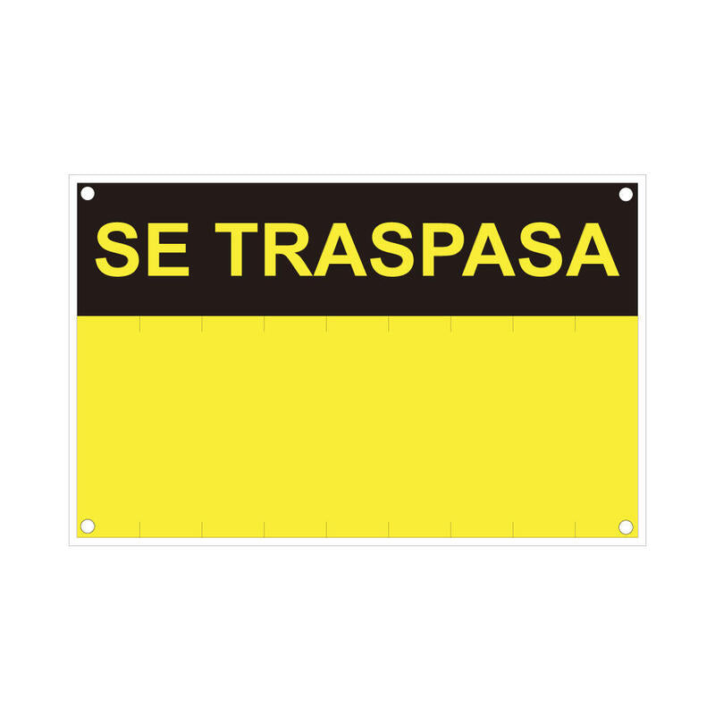 Normaluz Rotulo Se Traspasa (pvc 0.4MM) 35X45CM