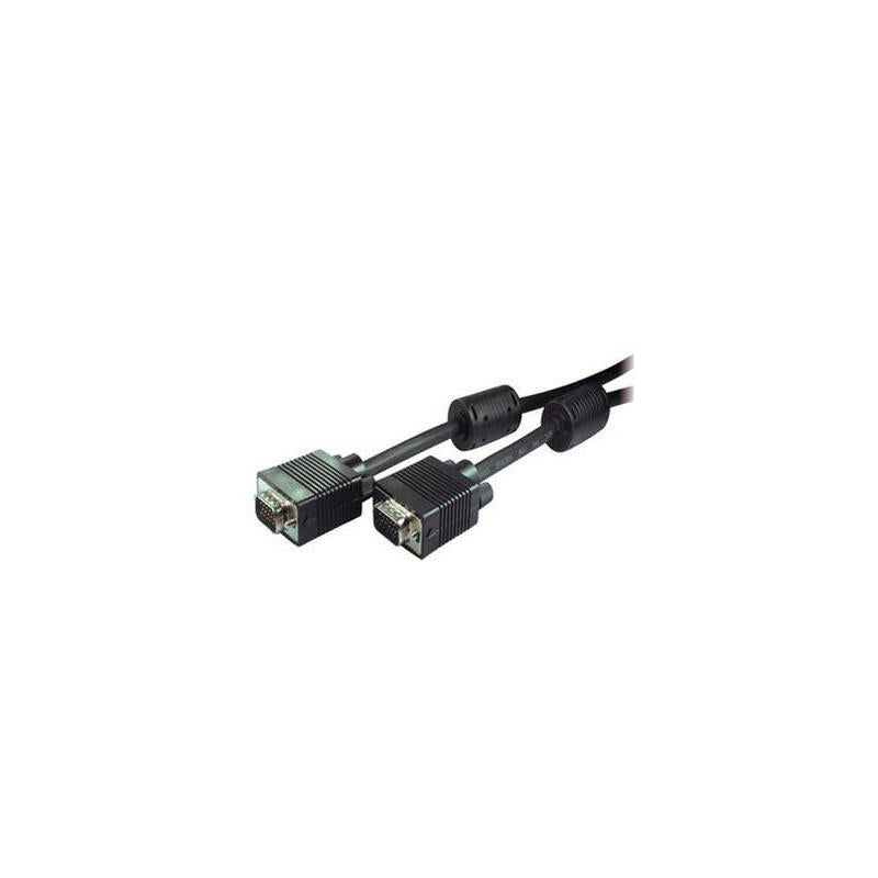 S-conn 1.8M S-VGA Cable VGA 1,8M VGA (d-sub) Black