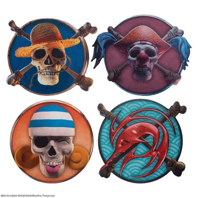 Cinereplicas Set 4 Posavasos One Piece 1 — image 1
