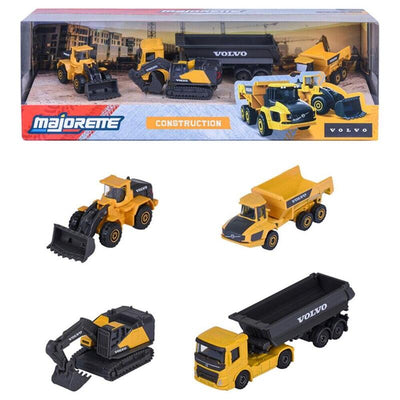 Set 5 Vehiculos Construccion Volvo — image 1