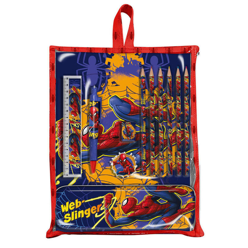 Set Papeleria Bag Spiderman Marvel