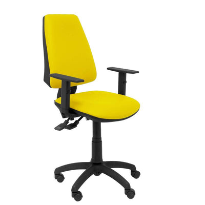Chair Elche Sincro Similpiel Yellow With Arm R — image 1