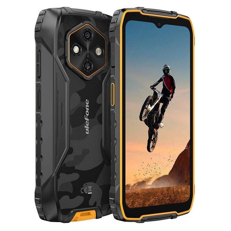 Ulefone Smartphone Rugking 4 Pro 8GB/128GB Black/Orange