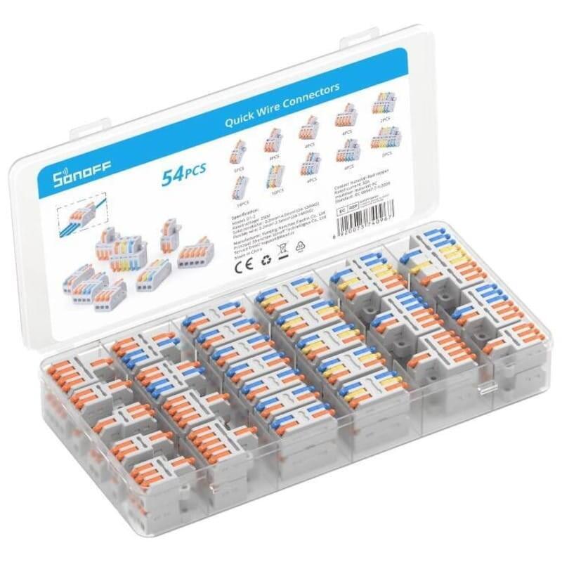Sonoff D1-2 Grey - Connector Empalme Cables 54 Pcs