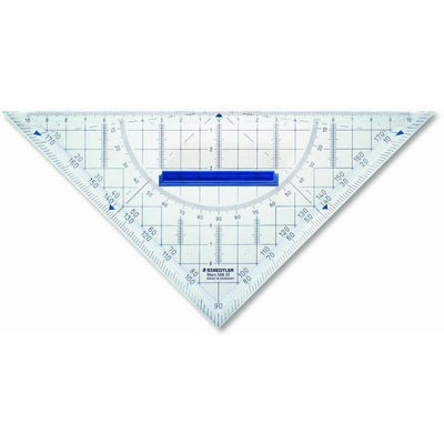 Staedtler Set Square 22CM Acrílico With Handle Trans — image 1