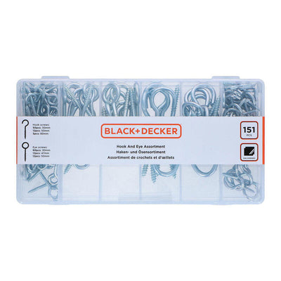 Black + Decker Surtido Hembrillas, 151 Pieces St — image 1