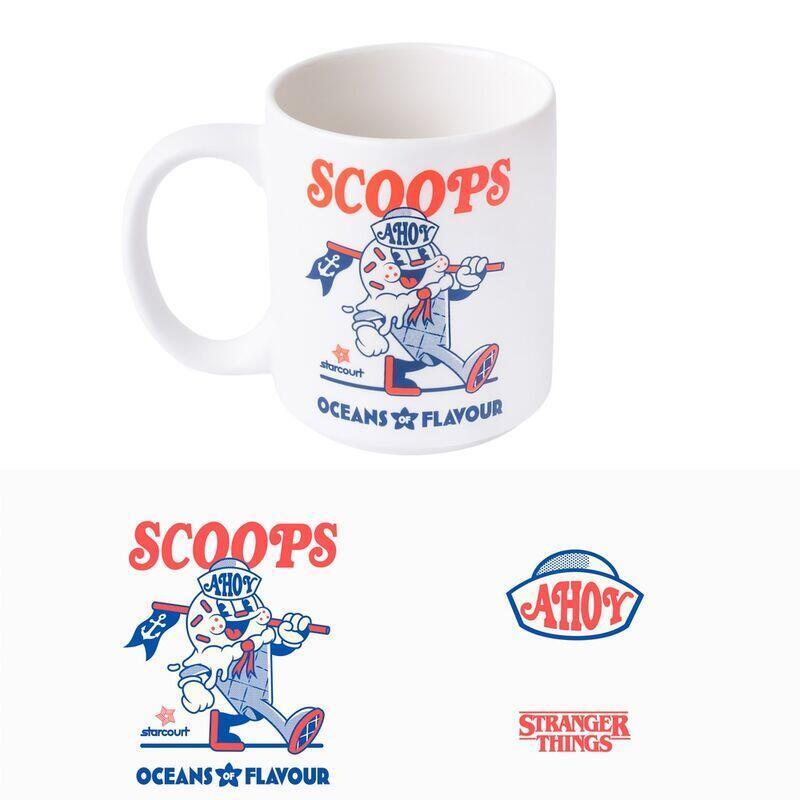 Mug Scoops Ahoy Stranger Things 350ML