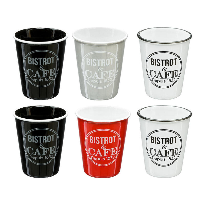 Cups Model Bistrot 110ML, 6 Units