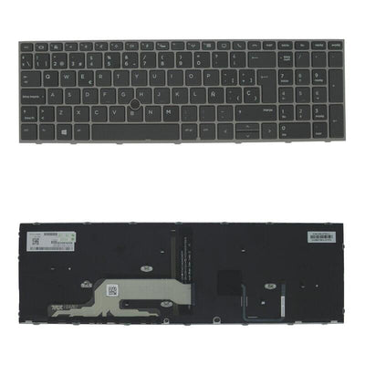 Keyboard Spanish Laptop HP Zbook 15/17 G5 G6 Retroiluminado New 1 Year Warranty — image 1