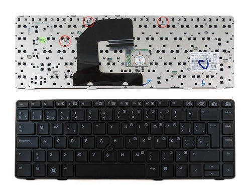 Keyboard Laptop HP Elitebook 8460P 8460W — image 1