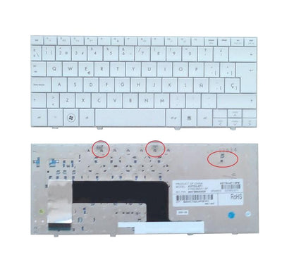 Keyboard Laptop HP Mini V100226EK1 537753-071 6037B0043026 — image 1