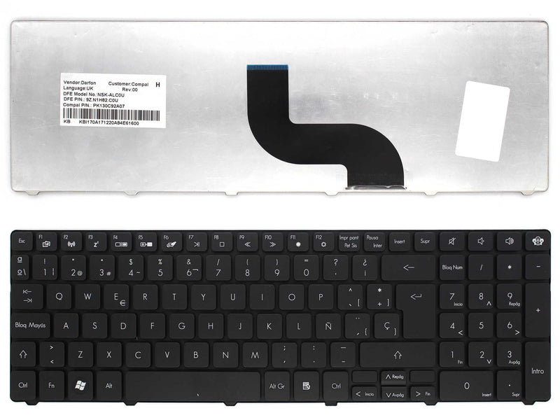 Keyboard Laptop Packard Bell P5WS6 PEW91 PEW92