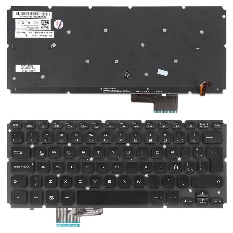 Keyboard Laptop Dell Xps 14 L421X 15 L521X