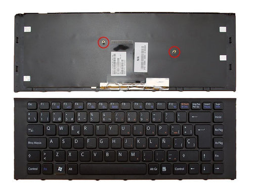 Keyboard Laptop Sony Vaio Vpc-ea Black — image 1
