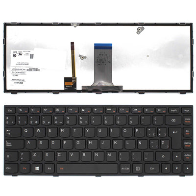 Keyboard Retroiluminado Laptop Lenovo G40-70 Black — image 1