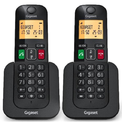 Gigaset Phone Wireless Elemental 400 Duo Black — image 1