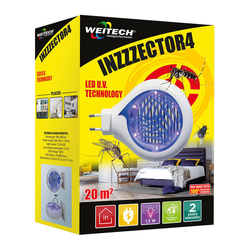 Trap INZZZECTOR4 LED U.v. Weitech