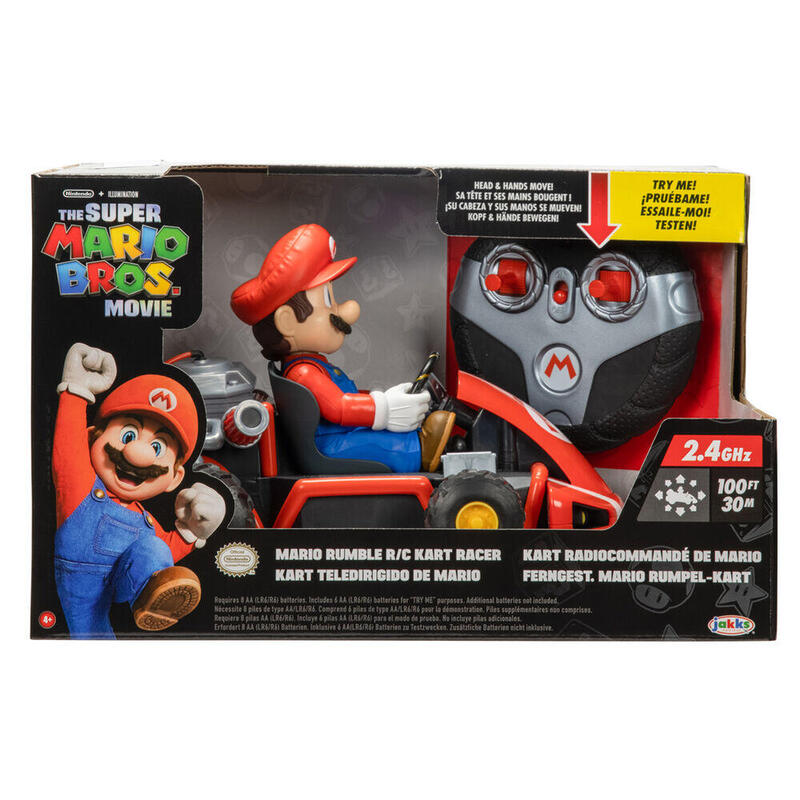 Vehiculo Radio Control Film Super Mario Bros