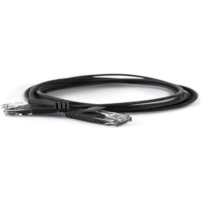 Wantec Network Cable UTP CAT.6A D2,8MM 0,25M Black — image 1